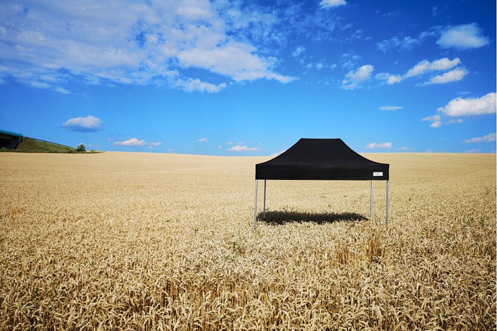 2x3 m Šķērveida telts apdrukai