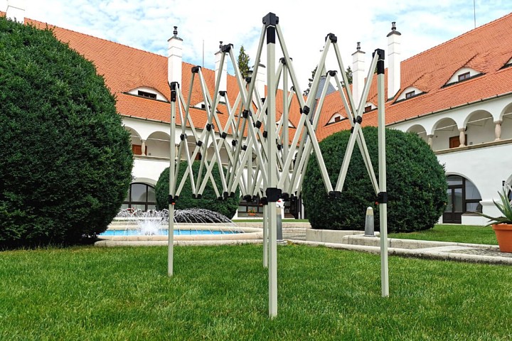 Šķērveida reklāmas telts 2x3m