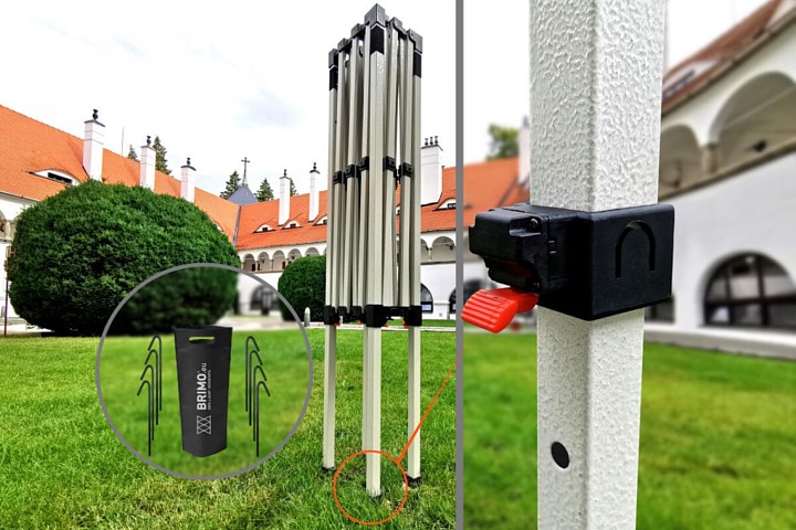 Ballīšu promo telts 2x3m