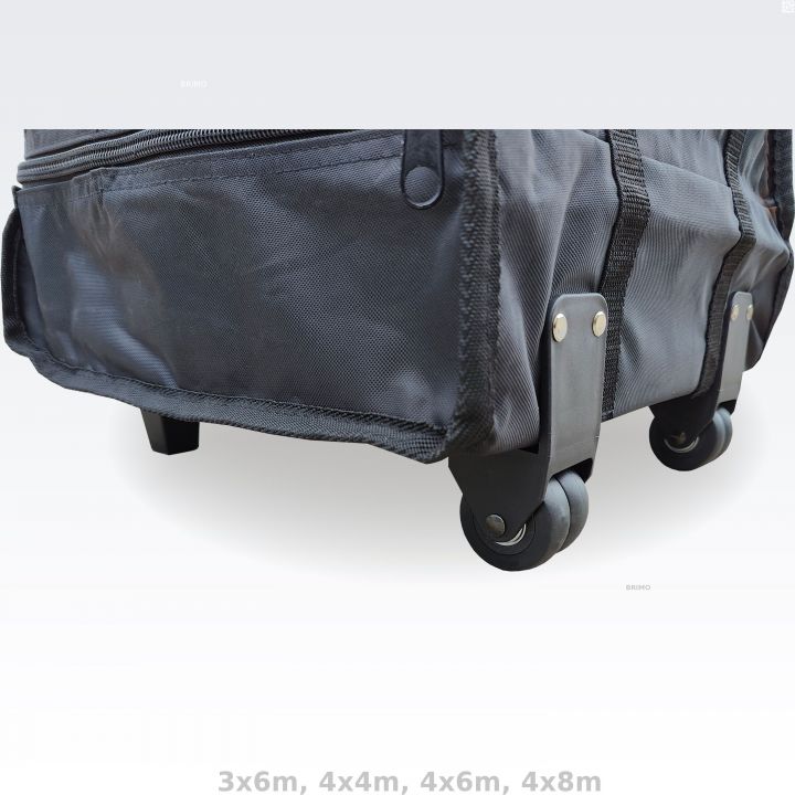 somas ar riteņiem teltij