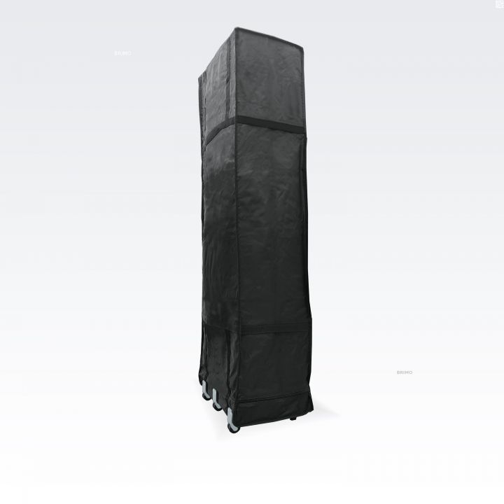 Saliekama telts ar sānu sienām lielākai aizsardzībai